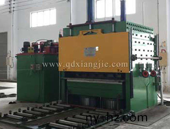 橋樑(liang)支(zhi)座(zuo)隔震器(qi)材(cai)專(zhuan)用硫(liu)化機