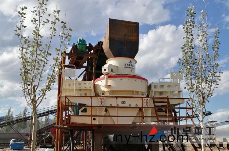 製砂機生産現(xiàn)場