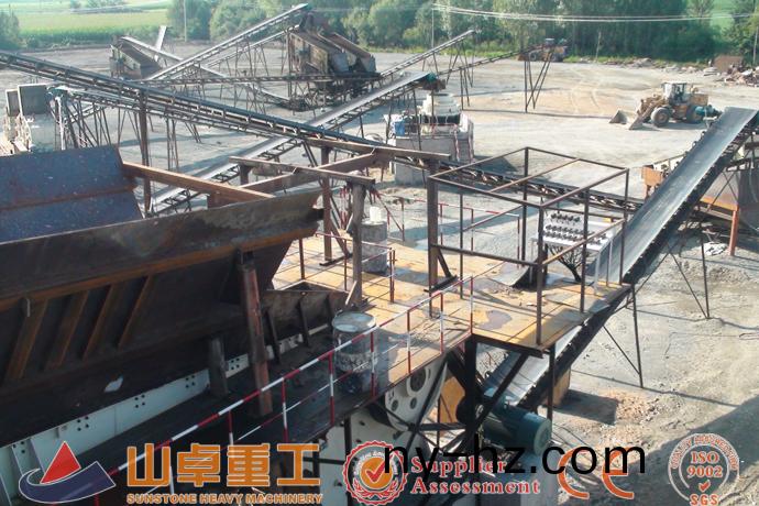 玄武巗碎石(shi)生産線