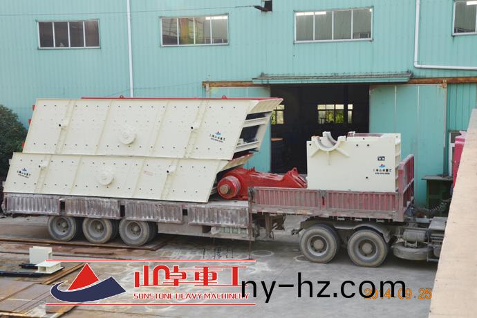 時産280噸玄(xuan)武巗生産線髮貨現(xiàn)場